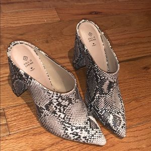 Call It Spring Snake Print Booties